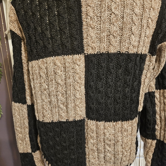 Euc Paul Harris Design block style design cardigan (Z26) - Picture 4 of 5